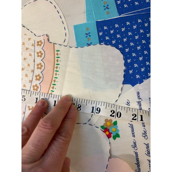 Vintage Cut & Sew Sunbonnet Sue Doll Joan Kessler Concord Fabrics Precut Panel - Picture 7 of 7